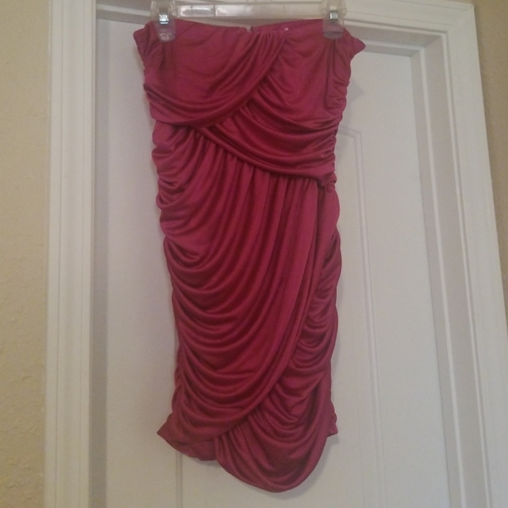 Speechless medium Pink Ruffle Short Cocktail Dress